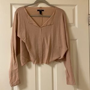 Pink Light Weight Long Sleeve